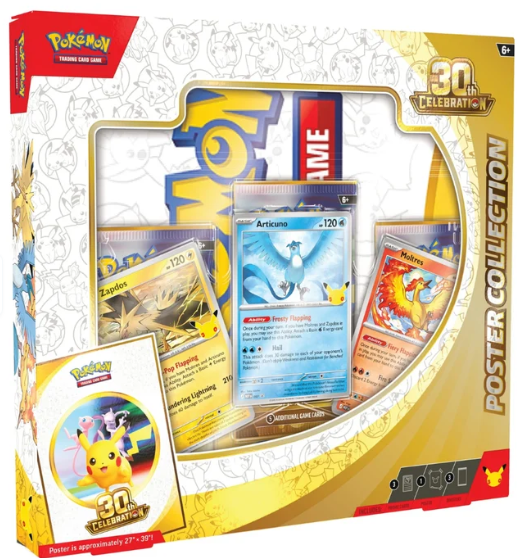 Pokémon TCG: 30th Celebration Poster Collection