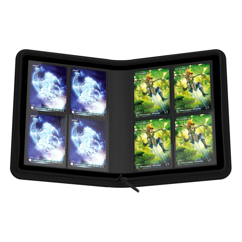 Ultimate Guard Zipfolio 8-Pocket Xenoskin - Svart