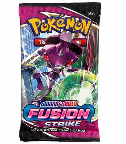Pokémon TCG: Fusion Strike Booster Pack Artset (4st)