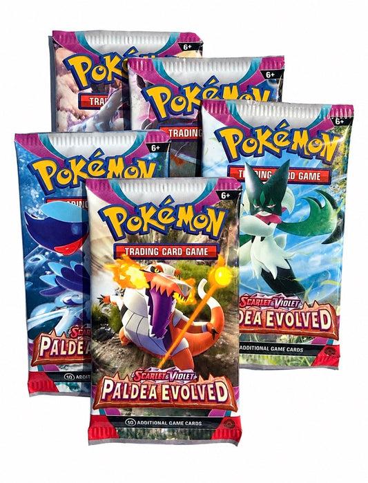 Pokémon TCG: Paldea Evolved Booster Pack Artset (5st)