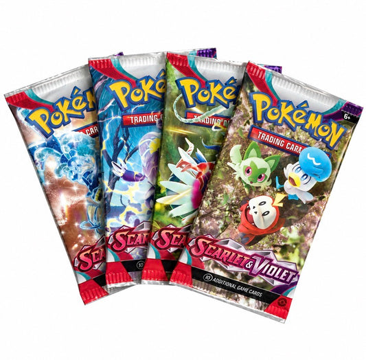 Pokémon TCG: Scarlet & Violet Booster Pack Artset (4st)