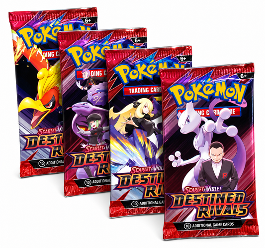 Pokémon TCG: Destined Rivals Booster Pack Artset (4st)