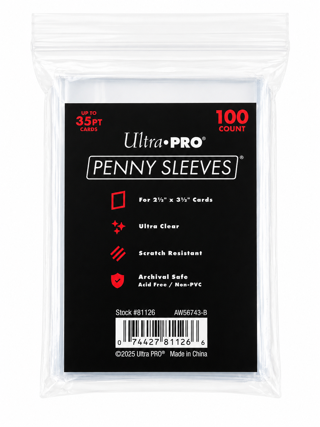 Ultra Pro Pennysleeves Sleeves