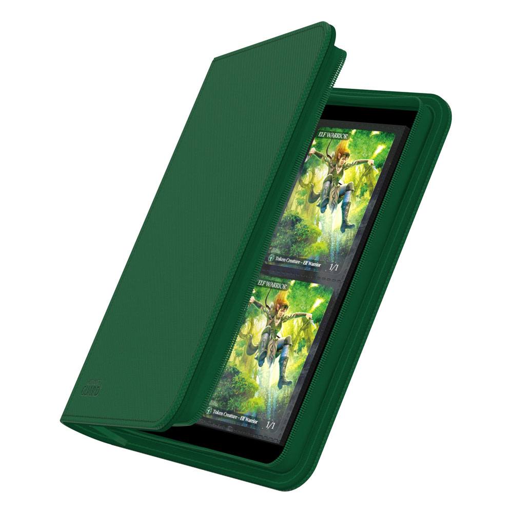 Ultimate Guard Zipfolio 8-Pocket Xenoskin - Grön